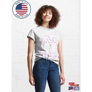Pink Frog Design Classic T-Shirt